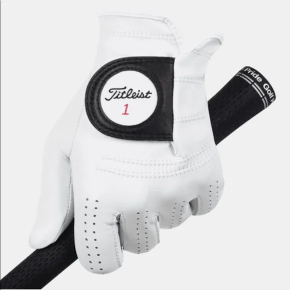 NWT Men’s Titleist Players Finest Cabrera Leather Glove - Picture 3 of 4